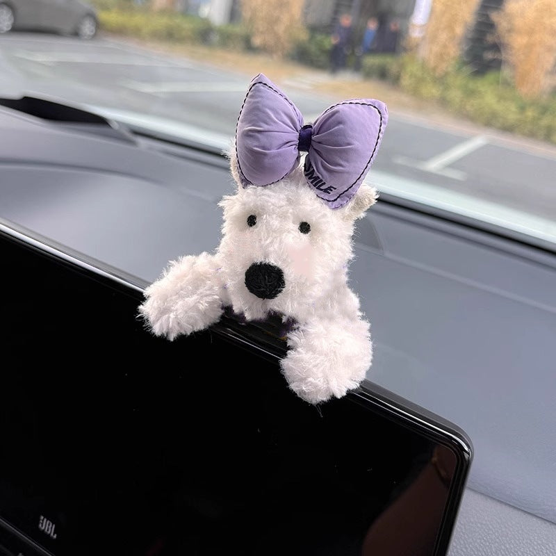 Westie Car Decoration - Cute Dog Doll Ornaments