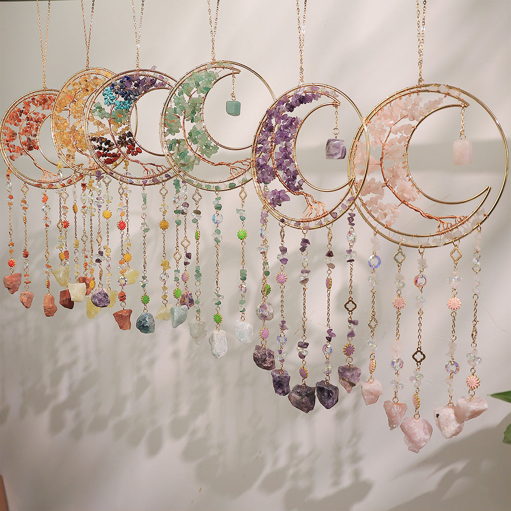 Crystal Pendant - Sunshine Rainbow Dream Catcher