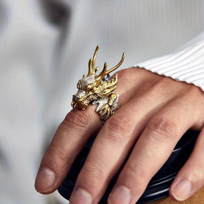 Vintage Golden Dragon - Domineering Fashion Ring